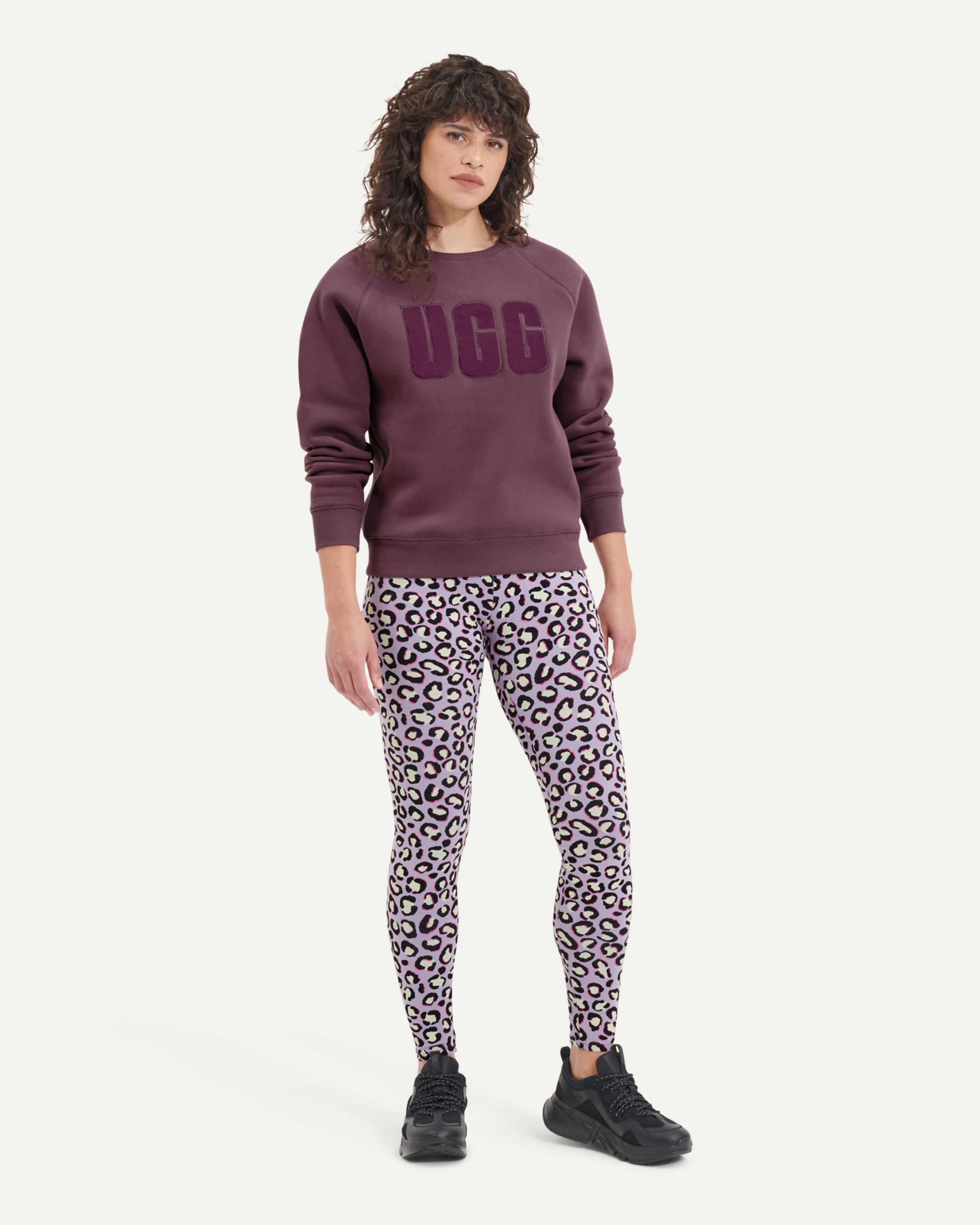 Madeline Fuzzy Logo Crewneck | UGG